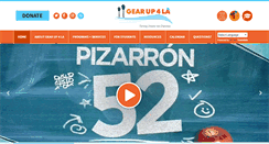 Desktop Screenshot of gearup4la.net